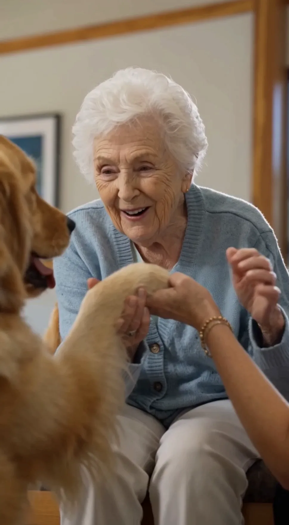 Kate and Murphy from Golden Bond Therapy