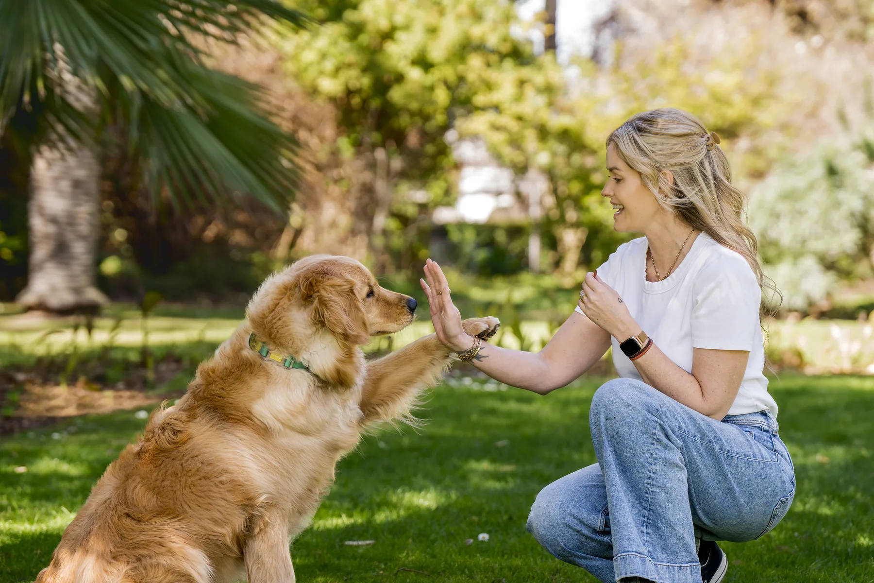 Kate and Murphy from Golden Bond Therapy